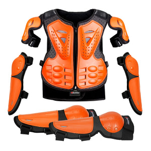 Ensemble armure de protection moto pour enfant - vue - vue 13