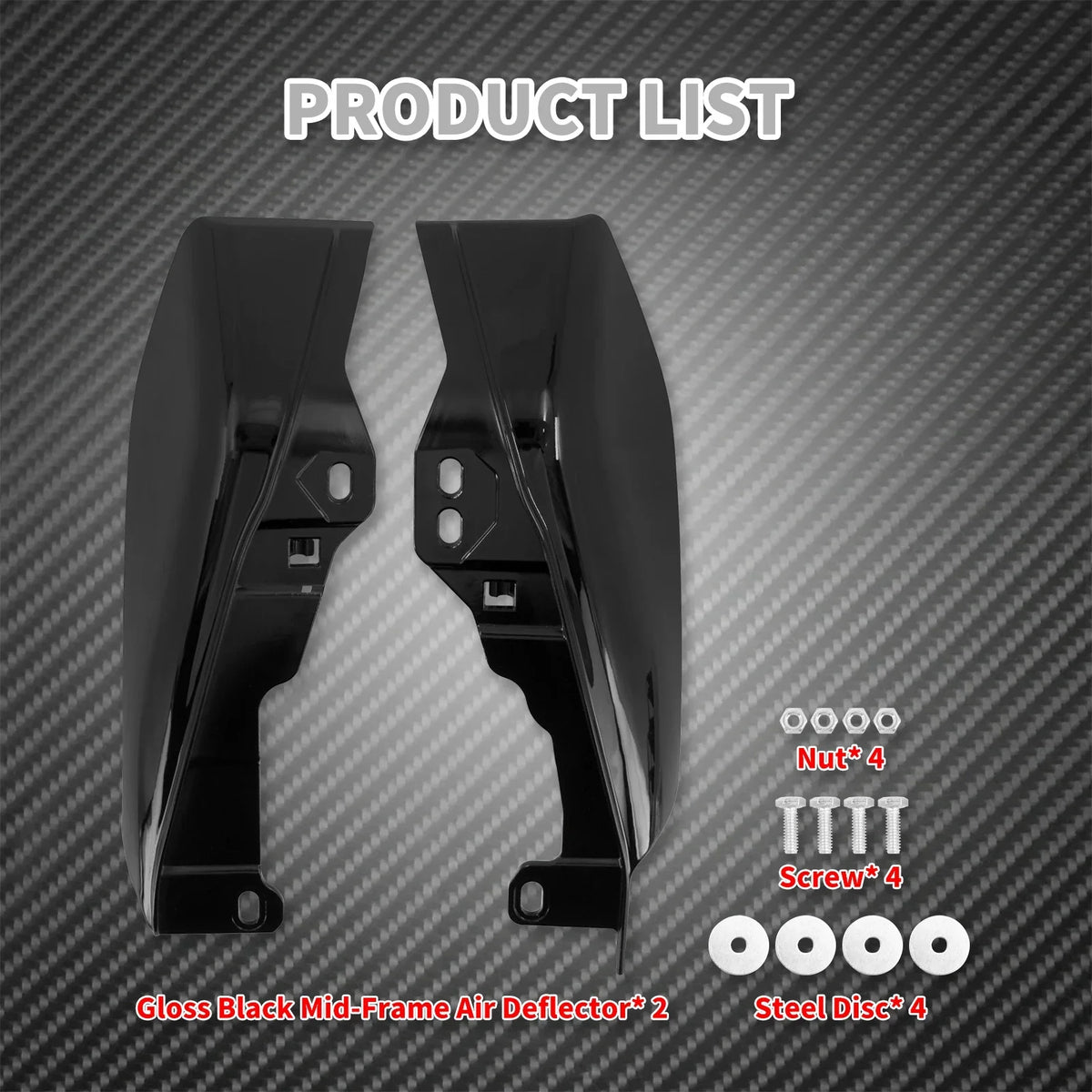 Anneaux de Finition Type Visière pour Clignotants Plats (2 pièces) - Harley-Davidson Touring, Softail FL, Road King – photo 11/15