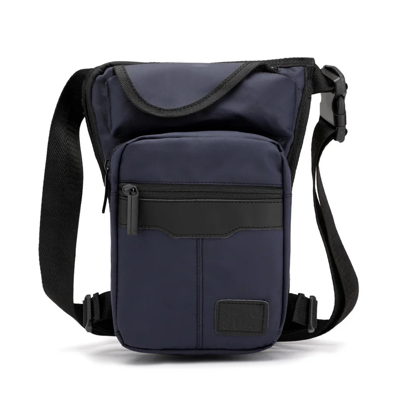 Sac de cuisse moto style café racer - vue de face - vue 7