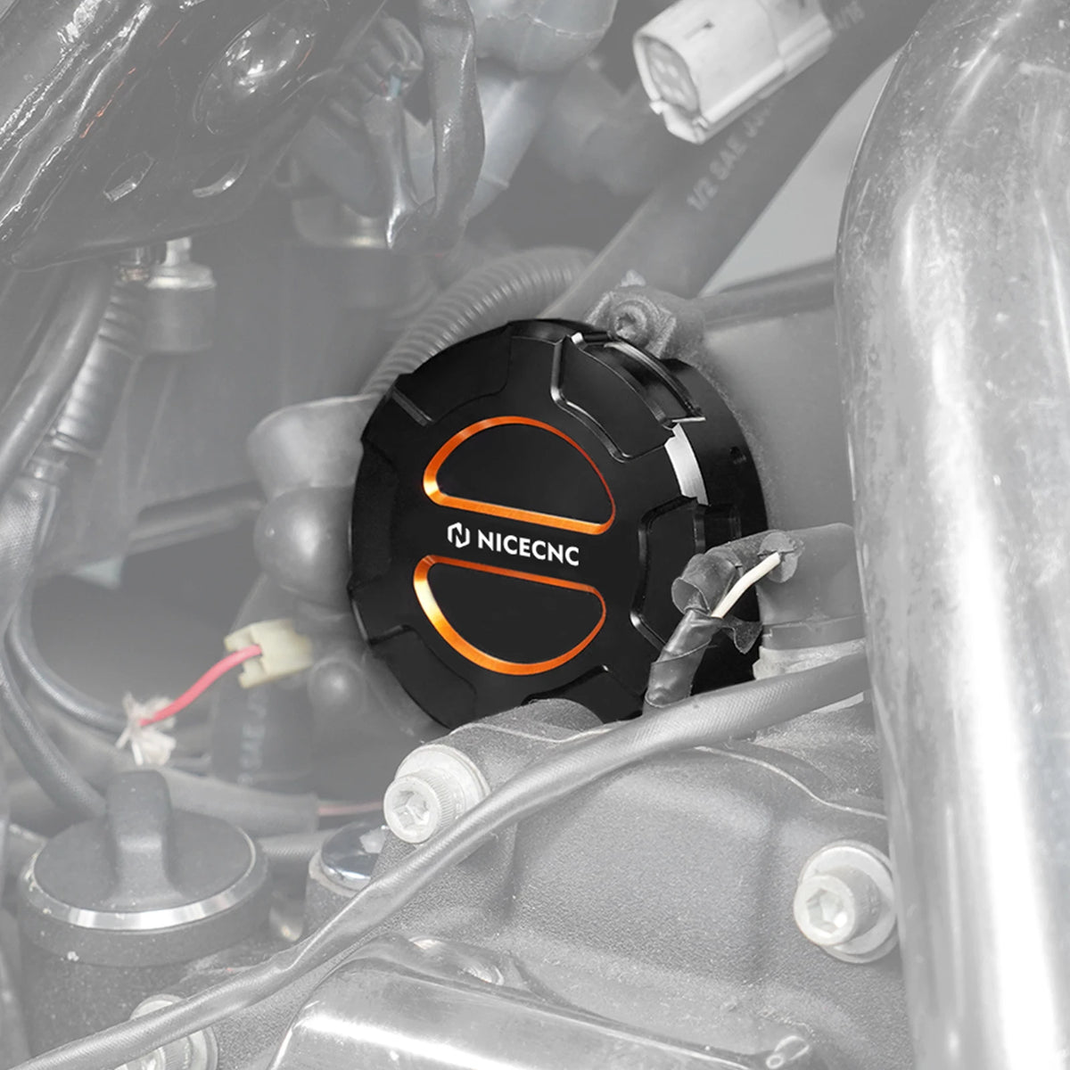 Cache d'Extrémité de Démarreur (Starter Motor End Cover) Aluminium - Harley-Davidson Touring 2017-2024 – photo 6/9