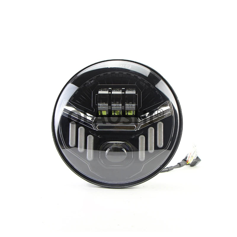 Phare LED 7 pouces pour Harley Electra Glide Road King Softail - vue 3