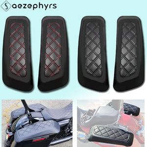 Housses de Couvercle de Sacoches Rigides Étanches pour Harley Touring Electra Glide Road King Street CVO 14-25 - vue 1