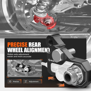 Kit Tendeur d'Essieu Arrière CNC pour Harley Street Glide, Road Glide, Road King – photo 2/7