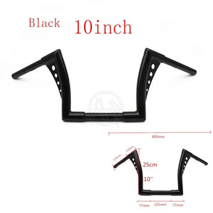 Guidon ape hanger à goussets pour Harley Softail, Dyna et Sportster - vue 8