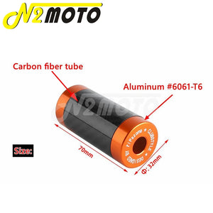Paire d'embouts de glissière Pazoma pour barre de protection moto - vue 2