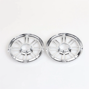 Anneaux de finition chromés pour haut-parleurs arrière ronds Harley-Davidson Electra Glide, Tri Glide et Ultra Limited - vue 6