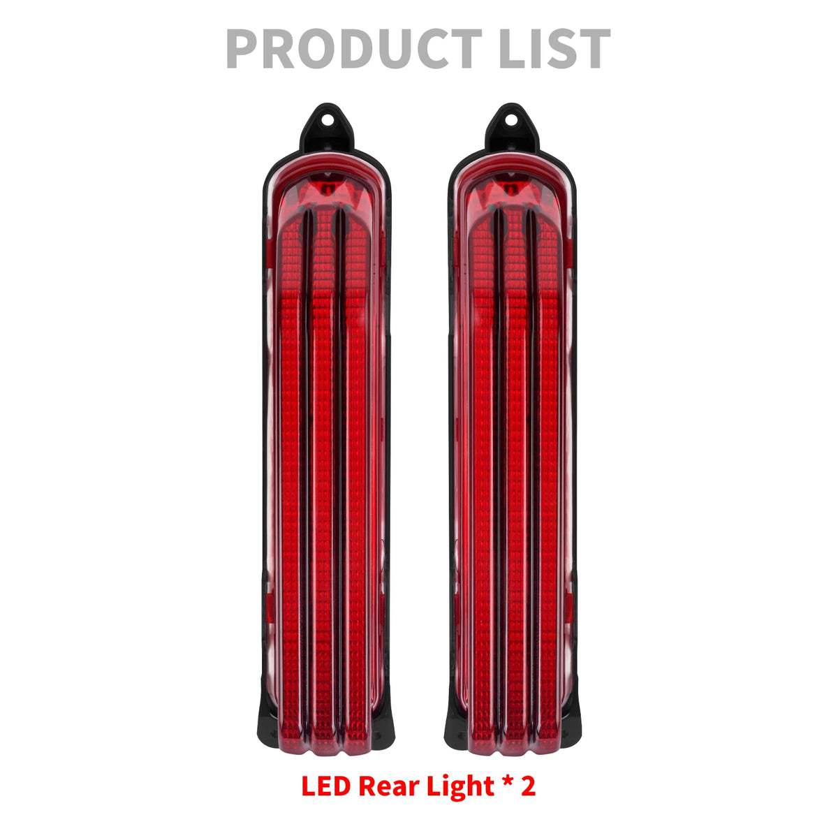 Feu LED intégré au garde-boue arrière de moto Harley-Davidson Touring - vue 6