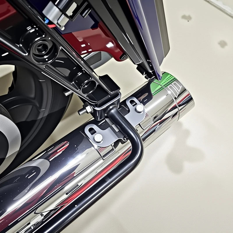 Supports d'échappement réglables pour Harley Touring - vue 6