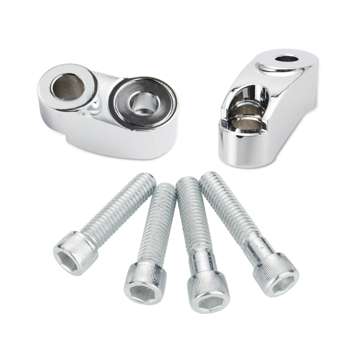 Kit de déport des clignotants avant pour Harley-Davidson Big Twin, FXR, Dyna, Sportster (fourches 39-49mm) – photo 1/7