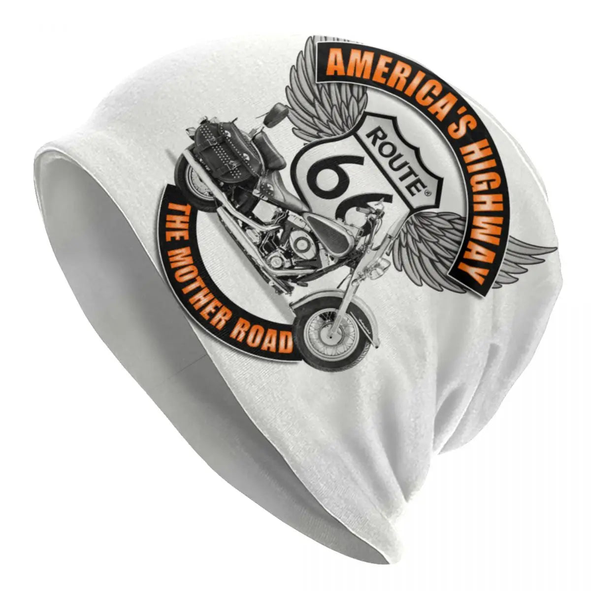 Bonnet tricoté biker Route 66 pour l'hiver - vue 29