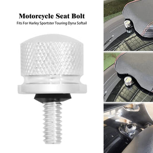Vis de selle aluminium pour Harley Touring et Softail - vue 9