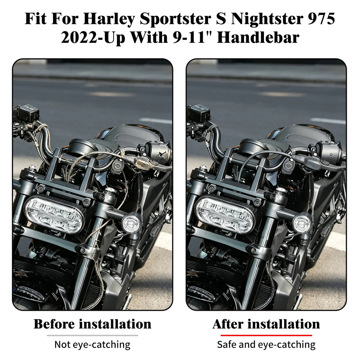 Kit de Rallonge de Câble d'Embrayage 9-11\" / 12-14\" - Harley-Davidson Sportster S et Nightster 2022 et plus récent – photo 2/7
