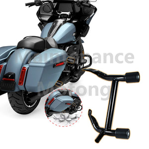 Rails de protection de sacoches cavalières pour Harley Road Glide et Street Glide 2014-2025 - vue 1