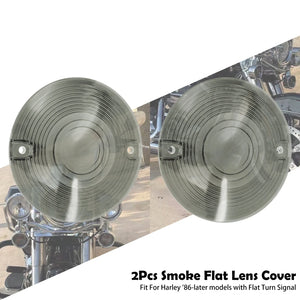 Cabochons de clignotants plats pour Harley Touring Softail - vue 12