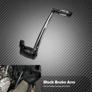 Levier de frein arrière CNC avec repose-pied - Harley Touring Road King, Electra Street Glide FLHT, FLTRX 1997-2023 – photo 7/9