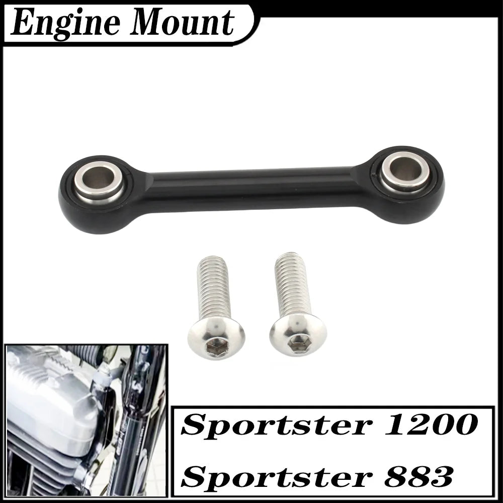 Lot de 3 supports moteur en aluminium - Harley-Davidson Sportster 883/1200 – photo 9/14