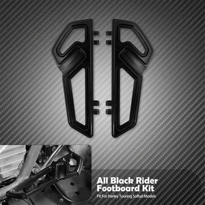 Repose-pieds Plancher Avant Pilote CNC - Harley-Davidson Touring, Softail FL, Trike – photo 7/9