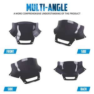 Pare-brise rouge pour Harley Low Rider ST - vue 4