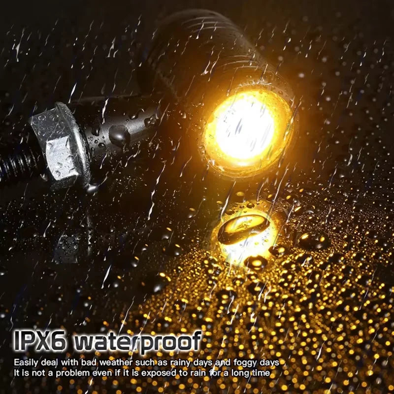 Mini clignotants LED pour Harley - vue 4