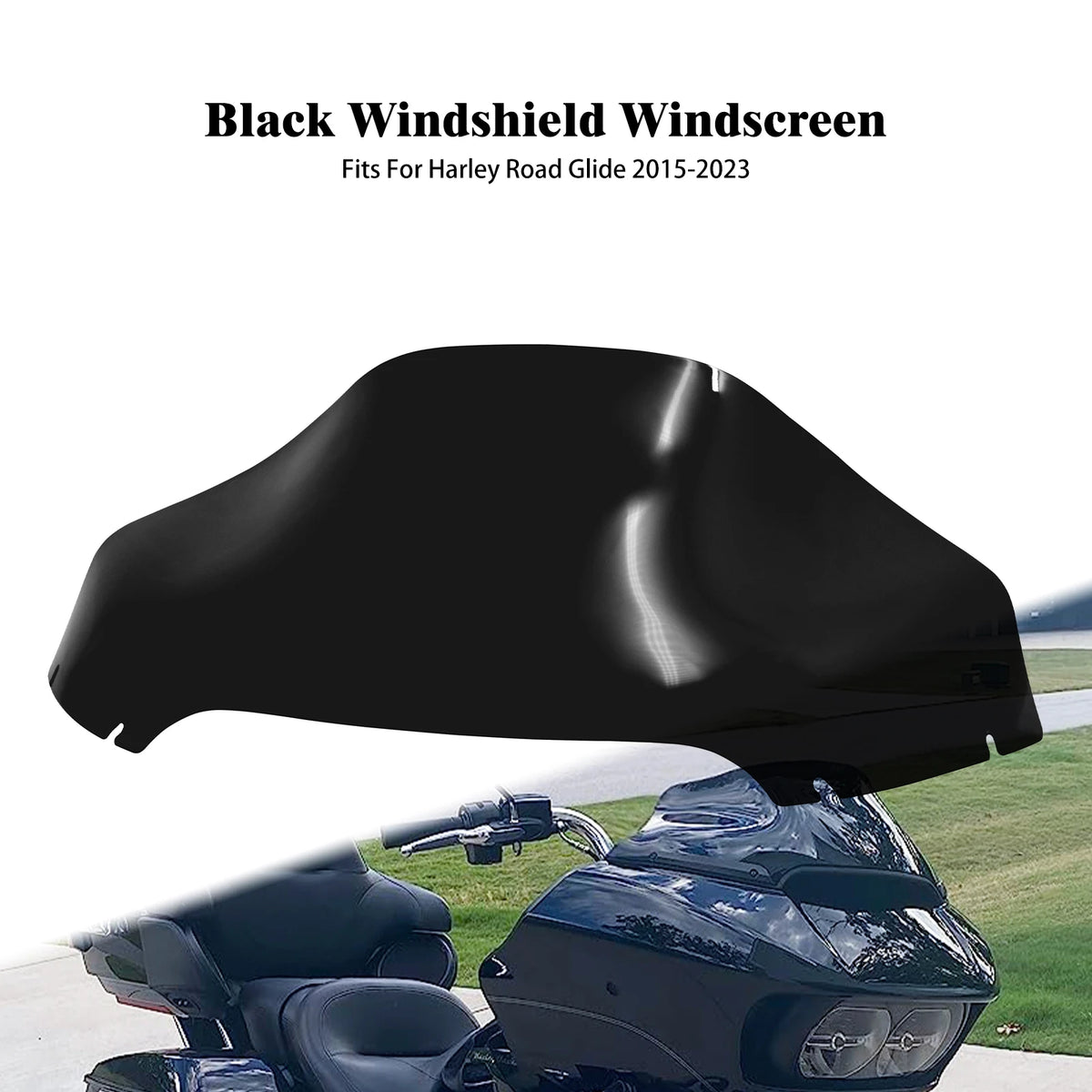 Pare-Brise 13" (Windshield Deflector) - Harley-Davidson Touring Road Glide 2015-2024 – photo 9/9