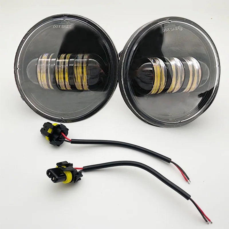 Phares additionnels LED et supports pour Harley Touring - vue 14