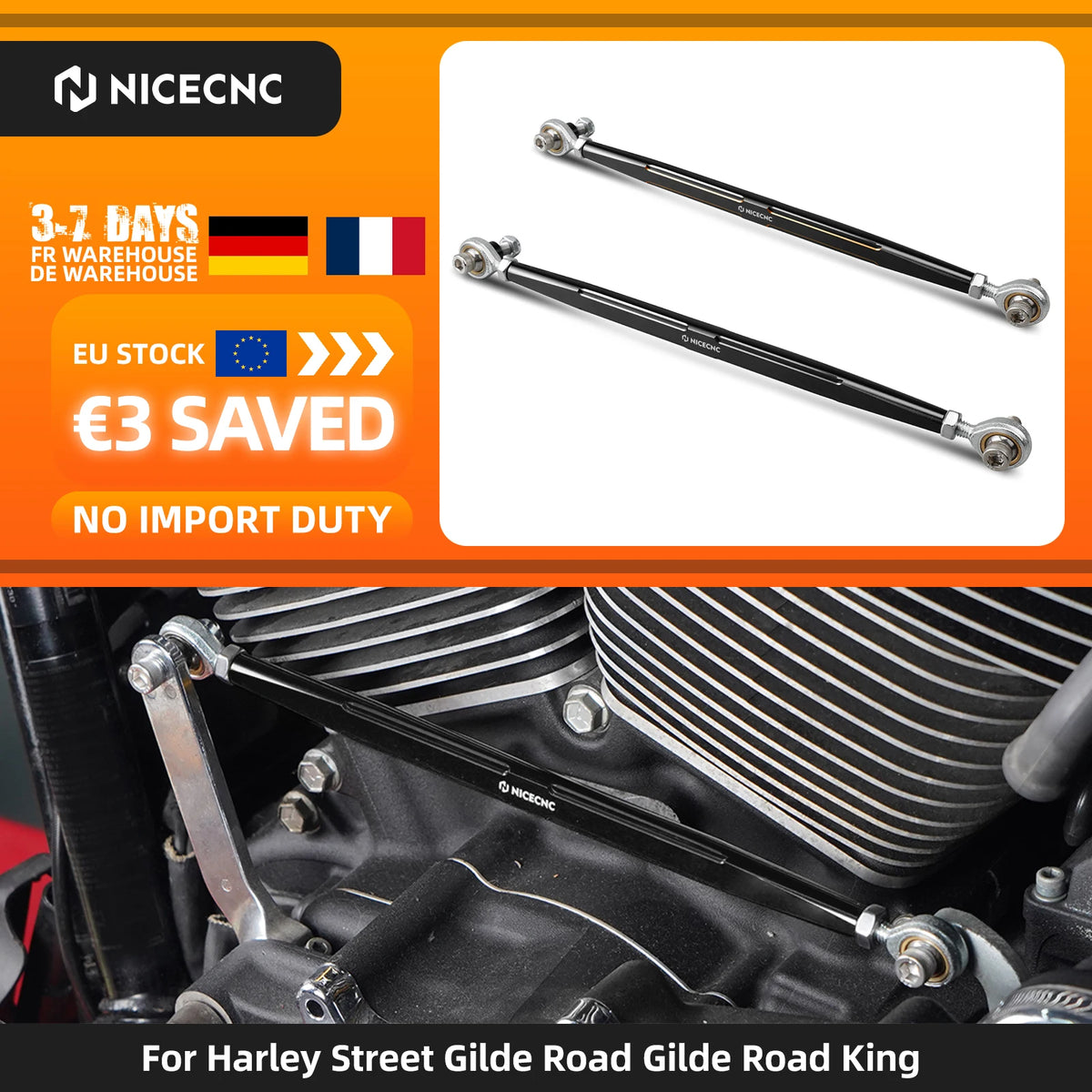 Selle Solo Conducteur avec Support à Ressorts - Harley-Davidson Sportster XL 883 2010-2022 – photo 1/10