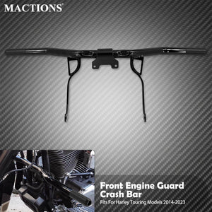 Barre de Protection Moteur Avant (Crash Bar) - Harley-Davidson Touring 2014 et plus – photo 1/7