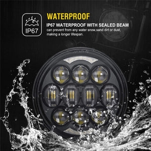 Phare LED 5,75 pouces pour Harley - vue 5