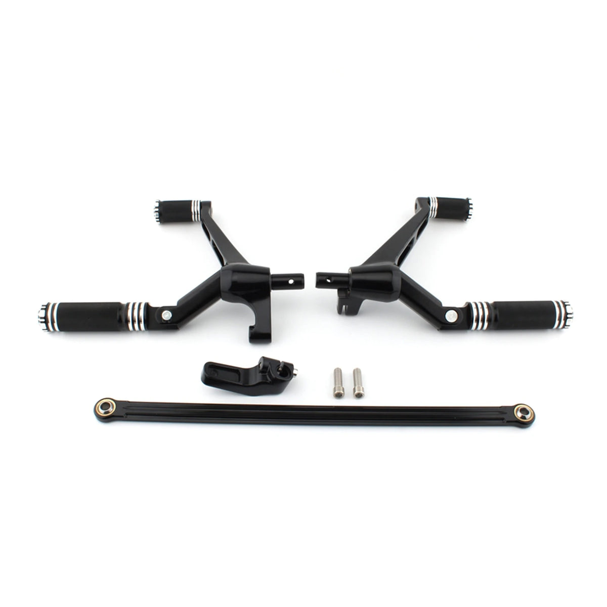 Kit complet commandes avancées, repose-pieds, leviers et biellettes pour Harley-Davidson Night Rod VRSC Special 2007-2017, V-Rod Muscle 2002-2017 – photo 10/12