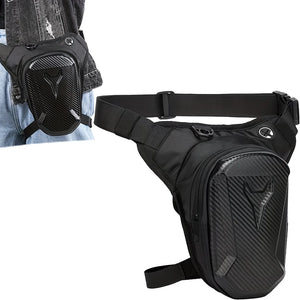 Sacoche de Cuisse Moto Étanche Sac Banane Biker
