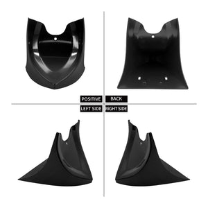 Carénage bas noir mat / spoiler de menton pour Harley-Davidson - vue 2