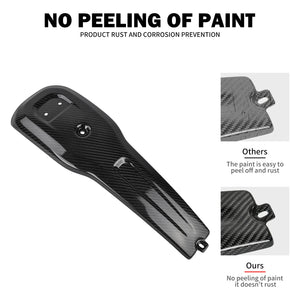 Cache de console réservoir en carbone pour Harley-Davidson Softail - vue 3