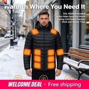 Parka chauffante USB pour homme - vue - vue 3