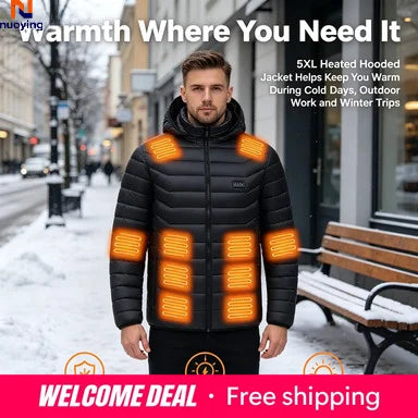 Parka chauffante USB pour homme - vue - vue 3