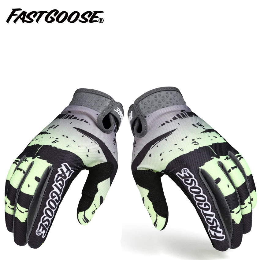 Gants moto été doigts longs - vue - vue 16