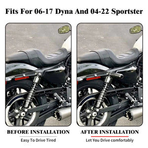 Sliders de Cadre sur Amortisseurs Supérieurs (Protection) - Harley-Davidson Dyna 2006-2017, Sportster 2004-2022 – photo 2/6