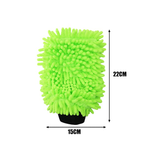 Gants/Éponge de Lavage Microfibre Sans Rayures - Moto, Vélo Électrique, Auto – photo 8/8