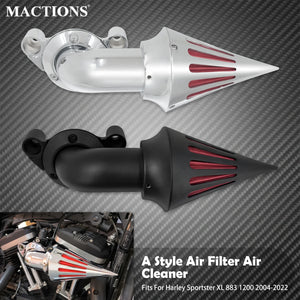 Kit Filtre à Air Spike (Cône) - Harley-Davidson Sportster XL 1200/883, Iron, 48, Forty-Eight, Super Low 2004-2022 – photo 1/8