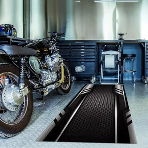 Tapis de sol garage style cyber antidérapant et résistant à l'usure – photo 3/7