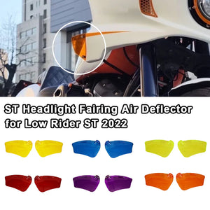 Déflecteur d'air coloré pour moto Harley Low Rider ST - vue 2