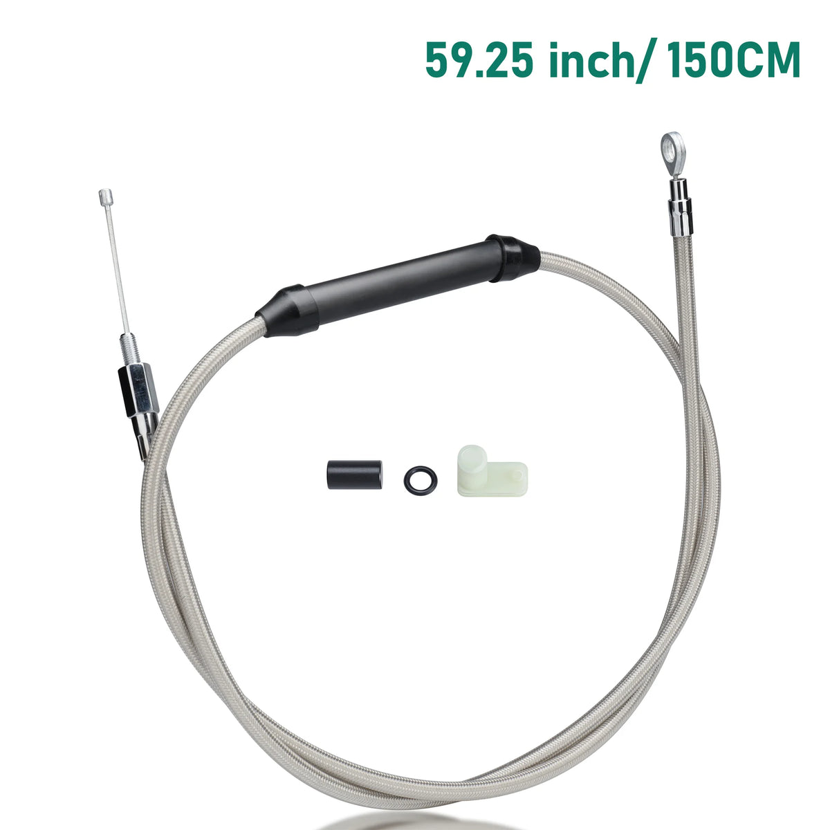 Câble d'Embrayage Tressé Inox (145 à 170 cm) - Harley-Davidson Sportster XL 1986-2013 et 2004 et plus récent – photo 12/18