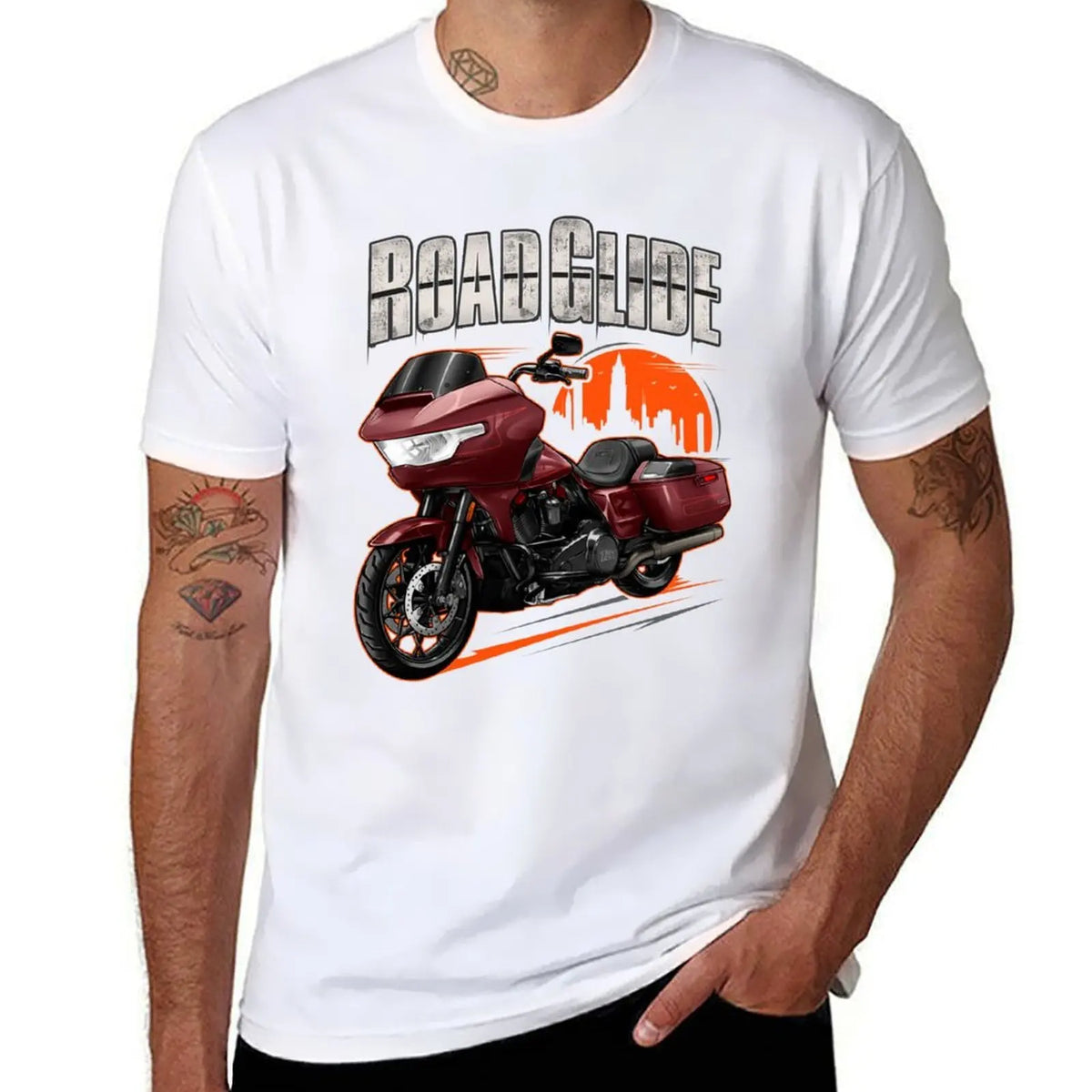 T-shirt moto homme coton - vue 7
