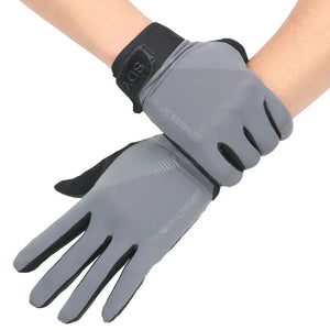 Gants légers gris compatibles écran tactile - vue 10
