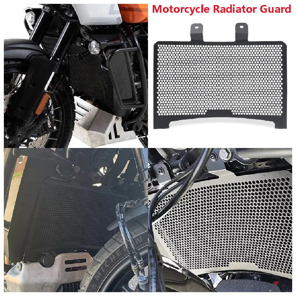 Grille de Protection Radiateur Moteur Aluminium - Harley-Davidson Pan America RA1250, Special, CVO SE, ST 2021-2026 – photo 1/6