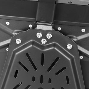 Top case en aluminium noir de 55 litres pour moto - vue 6