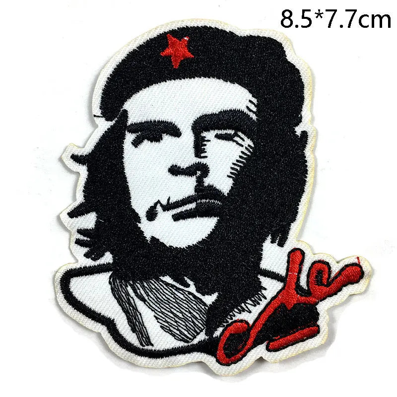Écusson brodé portrait Che Guevara à coudre ou repasser - vue 1