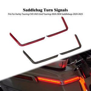 Feux LED de Sacoche (Position/Stop/Clignotant) - Harley-Davidson Touring CVO 2023, Touring avec Sacoches d'Origine 2024-2025 – photo 1/8