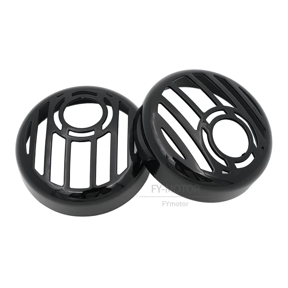Caches de clignotants arrière pour Harley Softail Dyna Sportster - vue 5