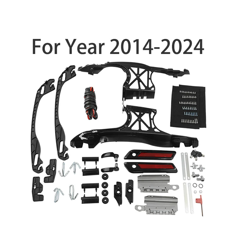 Kit de charnières et loquets pour sacoches rigides Harley Touring - vue 6