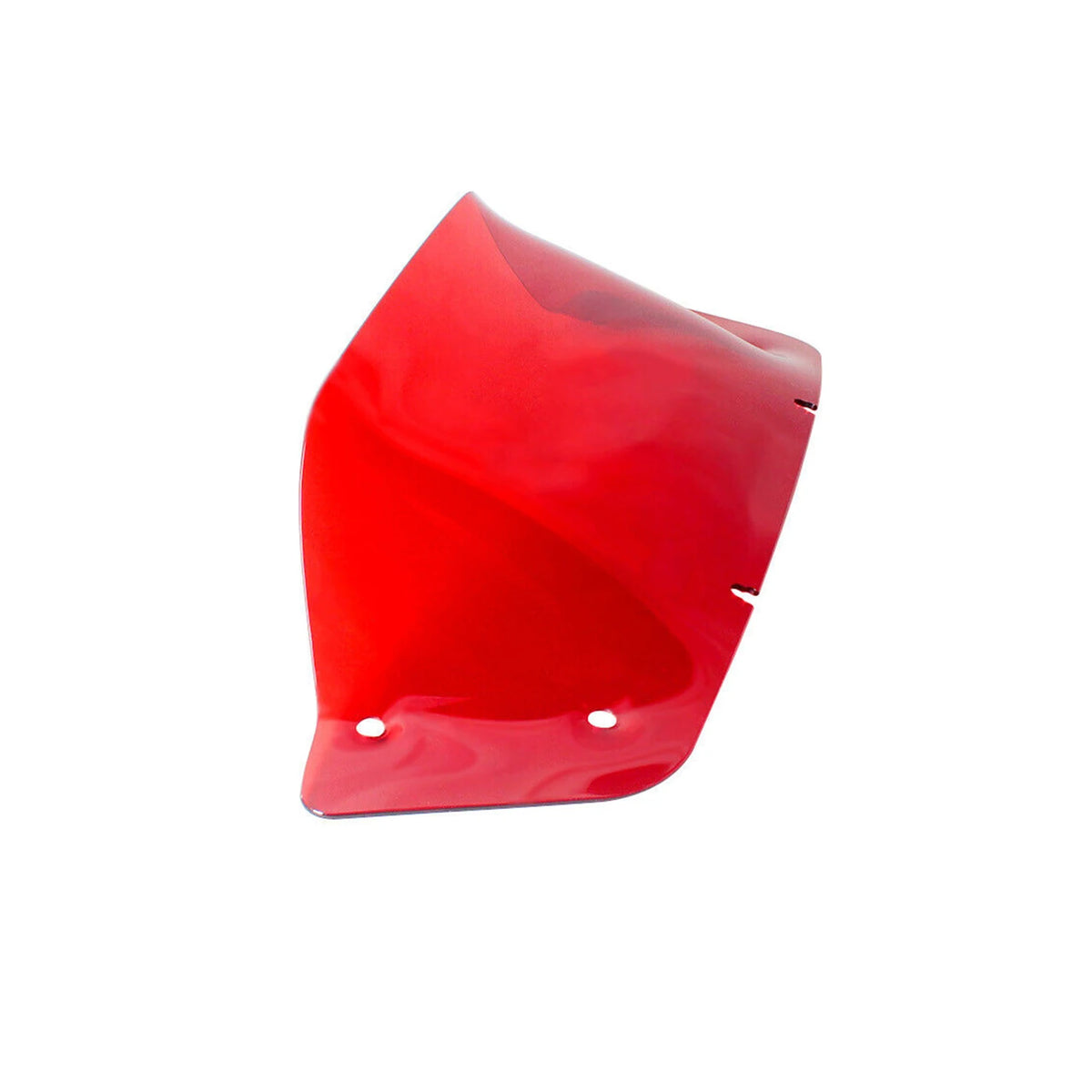 Pare-brise rouge wind splitter pour Harley CVO Street Glide - vue 6
